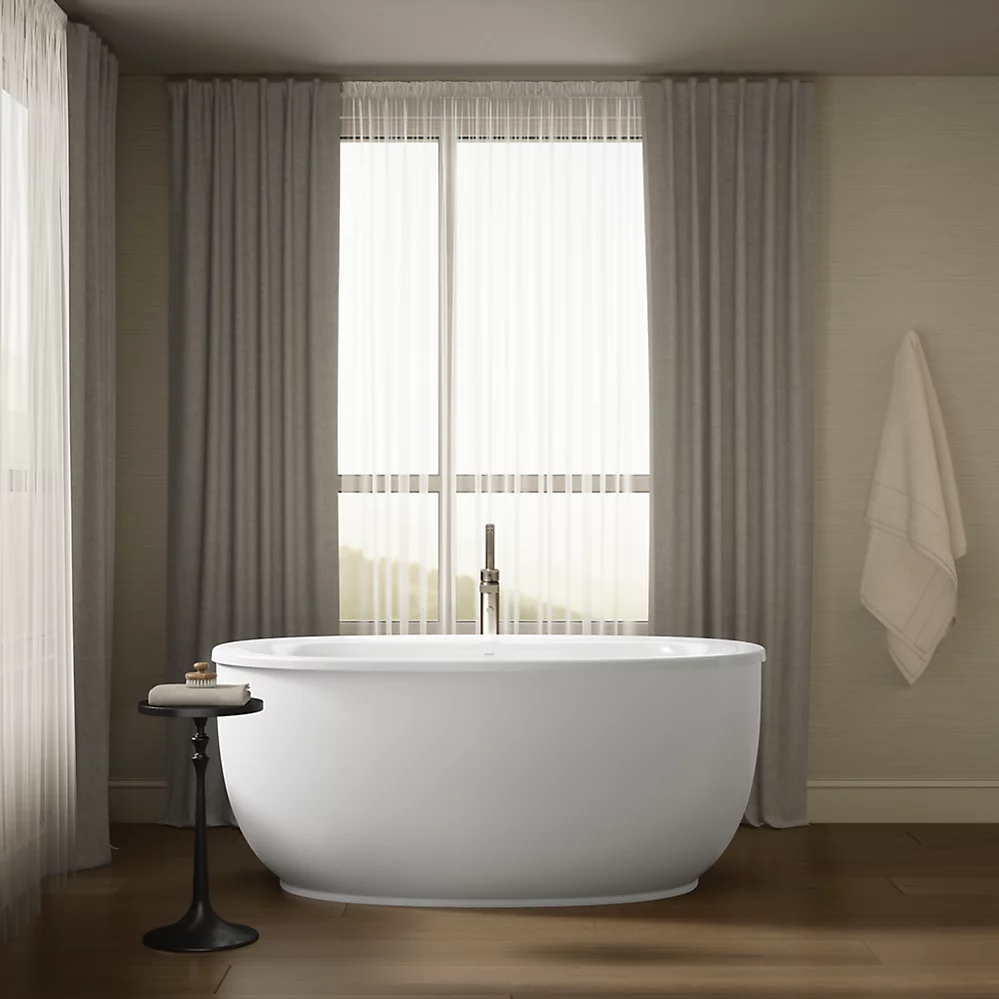 Kohler 24002-W1-0 Sunstruck Fs 60 Bath W/Fluted Apron