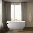 Kohler 24002-W1-0 Sunstruck Fs 60 Bath W/Fluted Apron