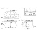 Kohler 24002-W1-0 Sunstruck Fs 60 Bath W/Fluted Apron