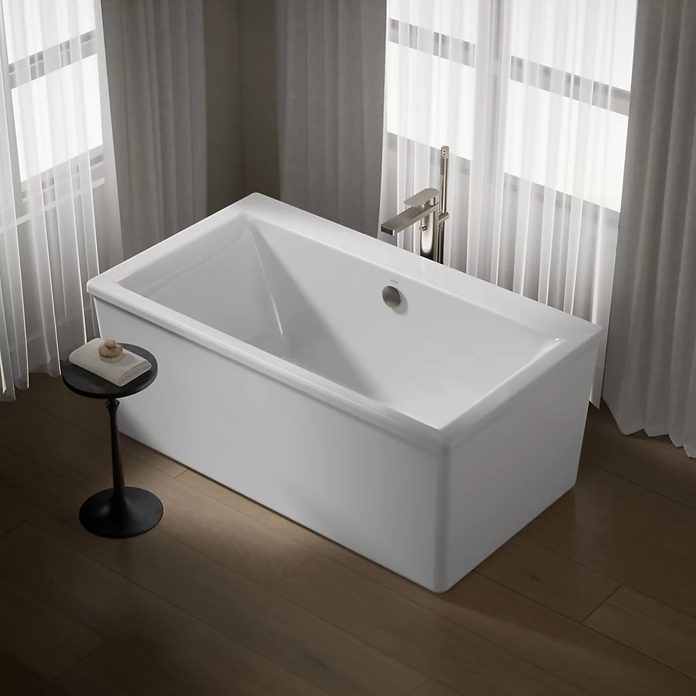 Kohler 24010-0 Stargaze Fs 60 Bath W/Straight Apron