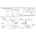 Kohler 24018-GH-0 Stargaze Fs 60 Bbm Bath Straight Apron