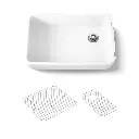 Kohler 24268-0 Ironridge 36 Sgl Basin Tall Apron Frt