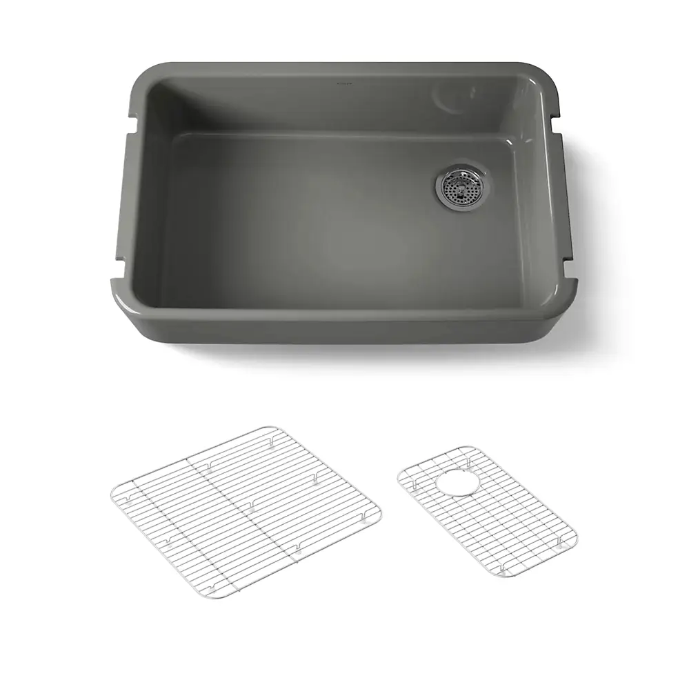 Kohler 24268-58 Ironridge 36 Sgl Basin Tall Apron Frt