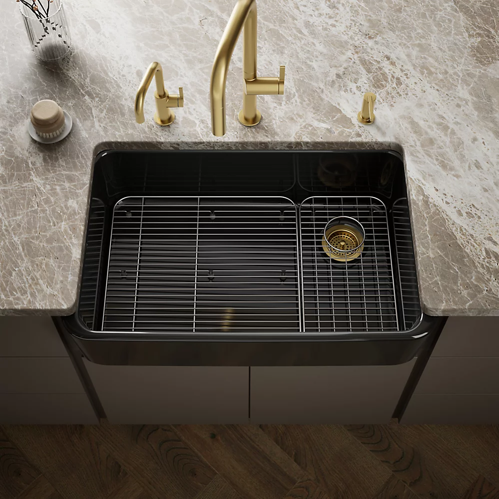 Kohler 24268-7 Ironridge 36 Sgl Basin Tall Apron Frt