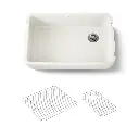 Kohler 24268-96 Ironridge 36 Sgl Basin Tall Apron Frt