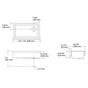 Kohler 24564-7 Riverby Uc 36 Tall Apron Sink