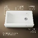 Kohler 24564-NY Riverby Uc 36 Tall Apron Sink