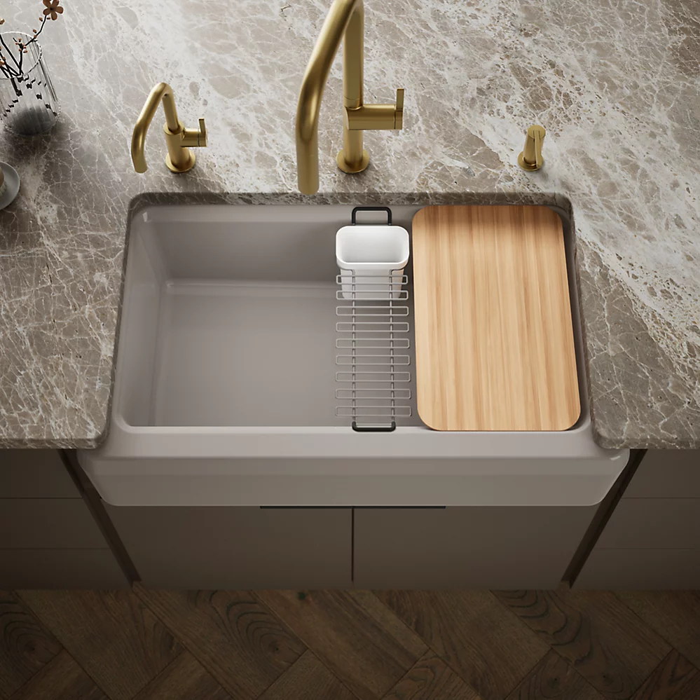 Kohler 24564-TRF Riverby Uc 36 Tall Apron Sink