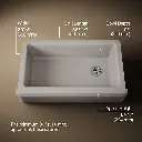 Kohler 24564-TRF Riverby Uc 36 Tall Apron Sink