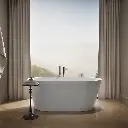 Kohler 25165-0 Evok 66 Oval Freestanding Bath