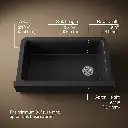 Kohler 25784-CM1 Cairn 1 Basin 36 Short Aprn