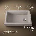 Kohler 25784-CM3 Cairn 1 Basin 36 Short Aprn
