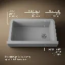 Kohler 25784-CM4 Cairn 1 Basin 36 Short Aprn