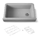 Kohler 25784-CM4 Cairn 1 Basin 36 Short Aprn
