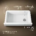 Kohler 25784-CM6 Cairn 1 Basin 36 Short Aprn