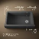 Kohler 25784-CM7 Cairn 1 Basin 36 Short Aprn