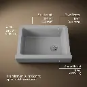 Kohler 25785-CM4 Cairn 1 Basin 30 Short Aprn