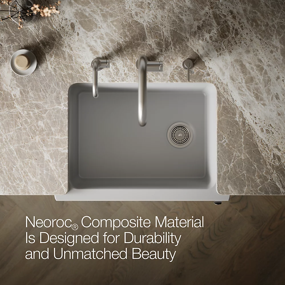 Kohler 25785-CM4 Cairn 1 Basin 30 Short Aprn