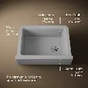 Kohler 25787-CM4 Cairn 1 Basin 30 Tall Aprn