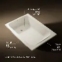 Kohler 25833-96 Avec 60X42 Drop-In Bath