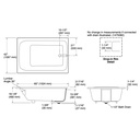 Kohler 25833-96 Avec 60X42 Drop-In Bath