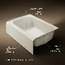 Kohler 25833-RA-96 Avec 60 X 42 Ia Bath RH Drain