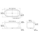 Kohler 25985-0 Ceric Fs 66 Bath