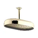 Kohler 26294-AF Statement 1F 14" Oblong Rainhead Vibrant French Gold