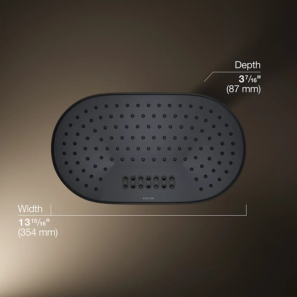 Kohler 26295-G-BL Statement 2F 305Mm/12 Dpmsg Rainheadg