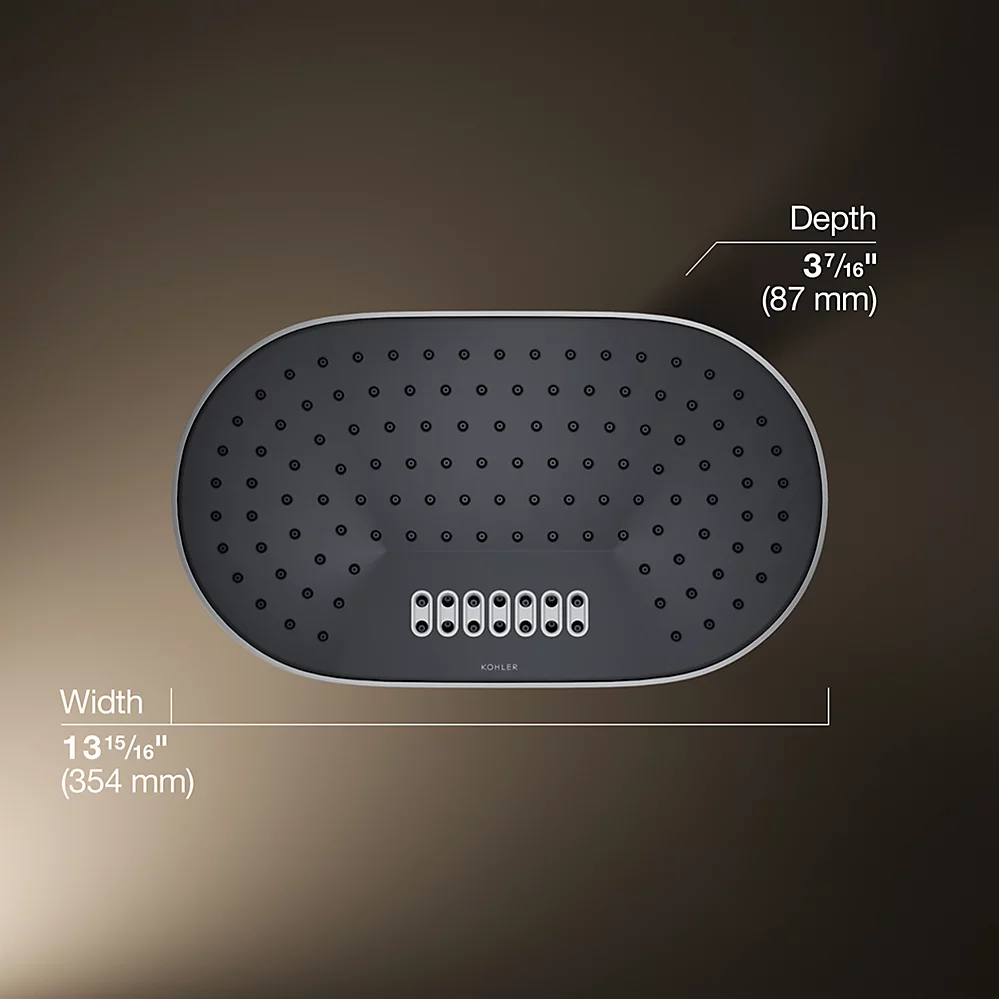 Kohler 26295-G-CP Statement 2F 305Mm/12 Dpmsg Rainheadg