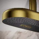 Kohler 26297-2MB Statement 2F 356Mm/14 Dpmsg Rainhead Vibrant Brushed Moderne Brass