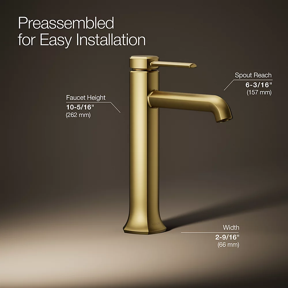 Kohler 27003-4K-2MB Occasion Single Control Tall Lav Fct