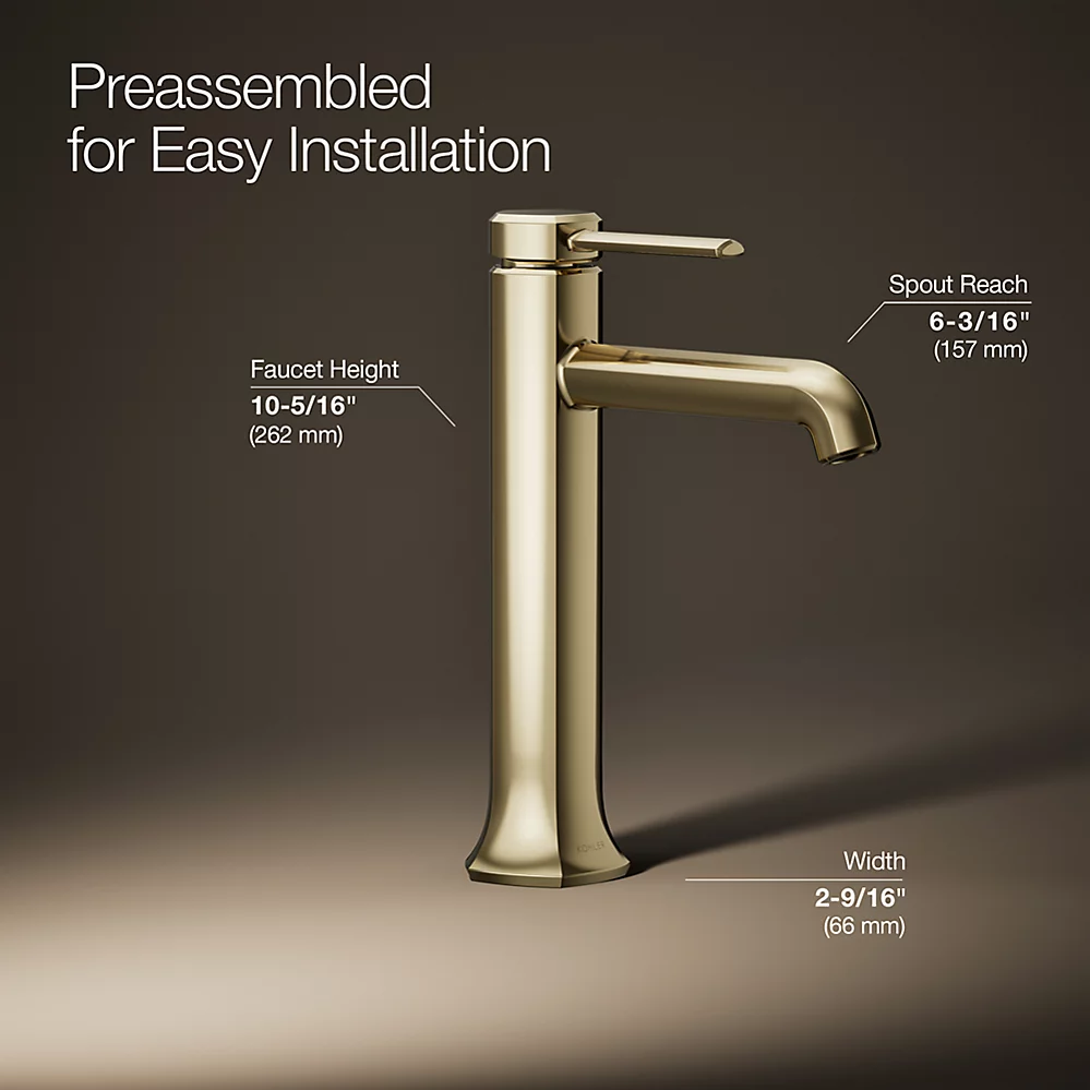 Kohler 27003-4N-AF Occasion Single Control Tall Lav Fct