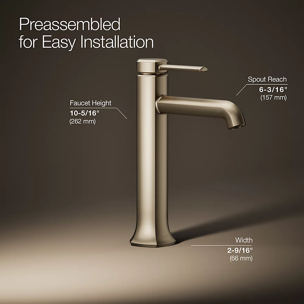 Kohler 27003-4N-BV Occasion Single Control Tall Lav Fct