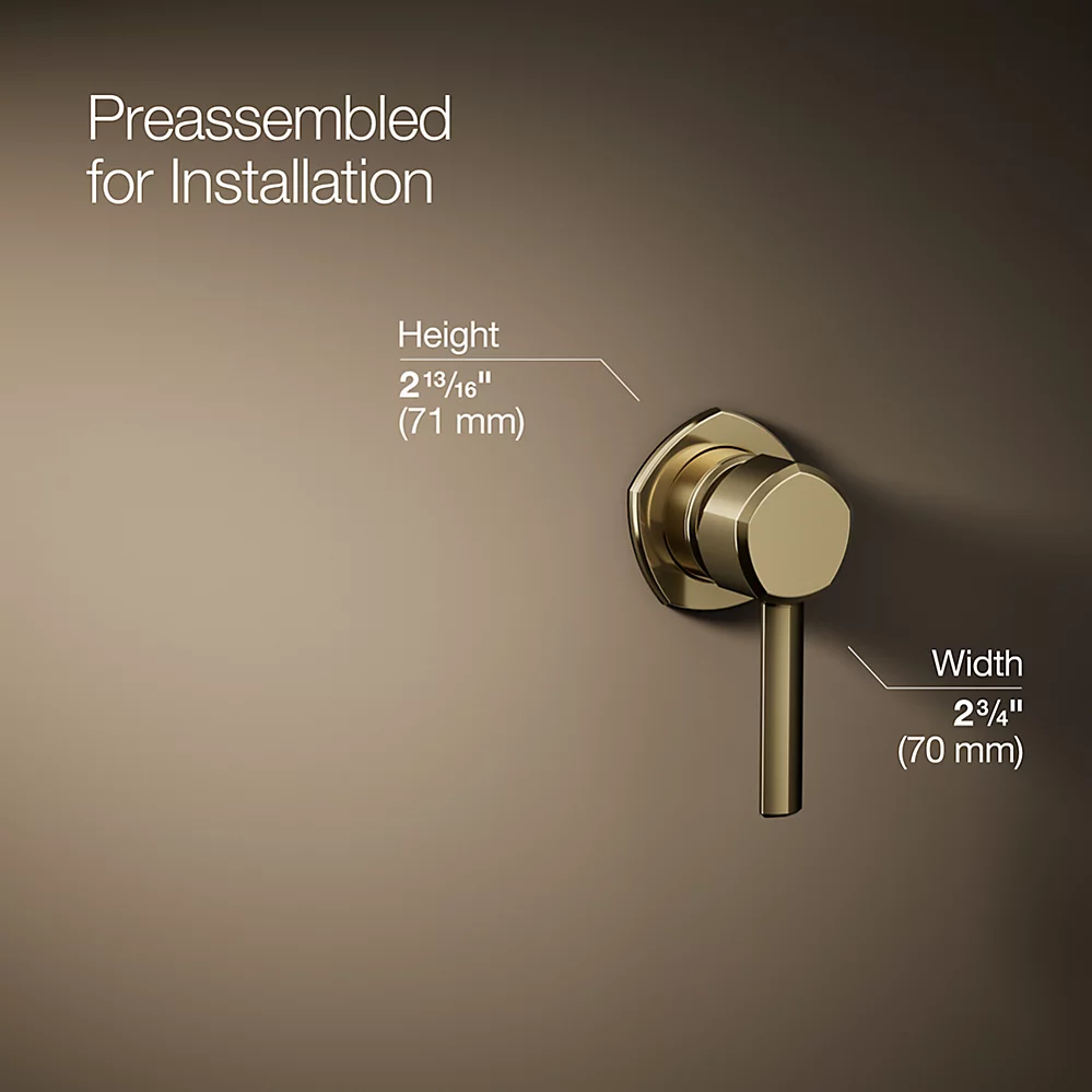 Kohler 27012-4-AF Occasion Wall Mount Single Handle Fct