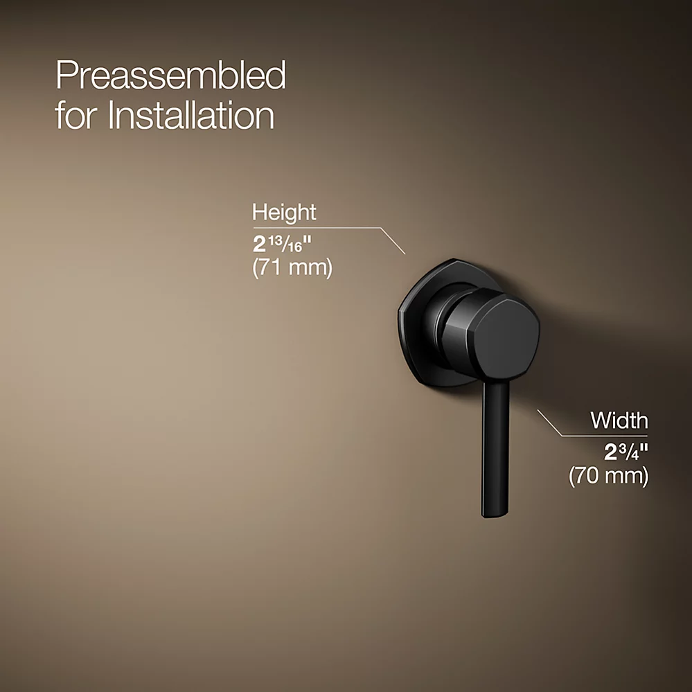 Kohler 27012-4-BL Occasion Wall Mount Single Handle Fct