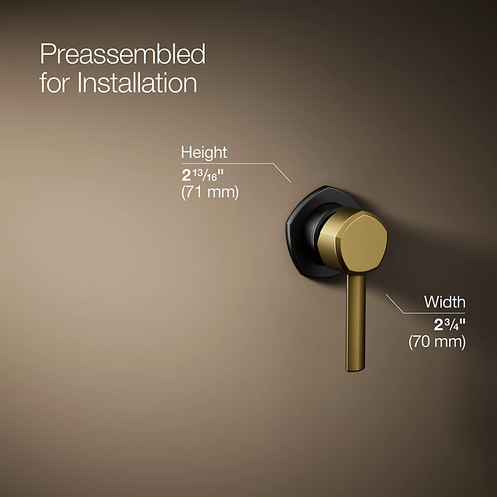 Kohler 27012-4-BMB Occasion Wall Mount Single Handle Fct
