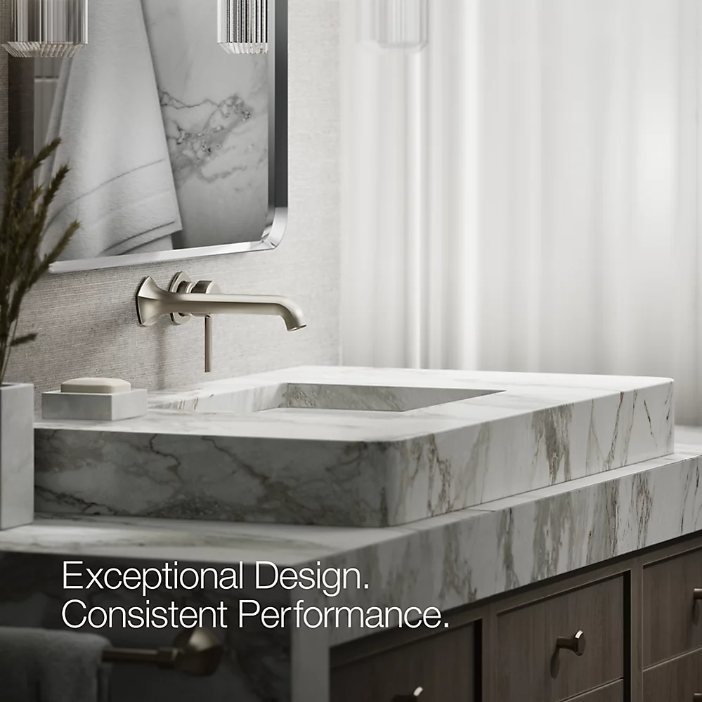 Kohler 27012-4-BN Occasion Wall Mount Single Handle Fct