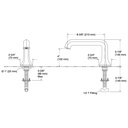 Kohler 27017-TT Occasion Deck Mount Bath Straight Spout
