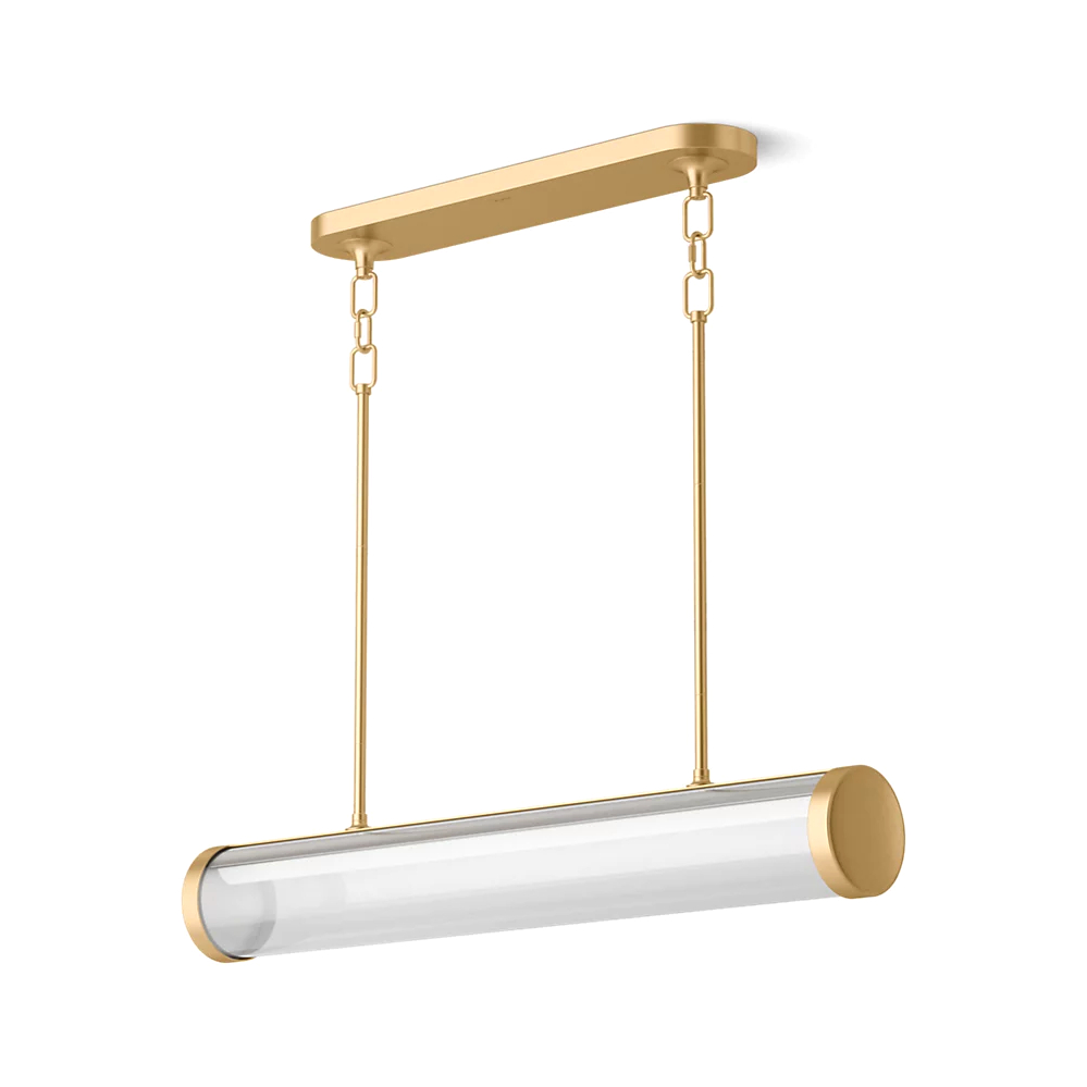 Kohler 27267-CHLED-2GL Purist Linear Led Chandelier