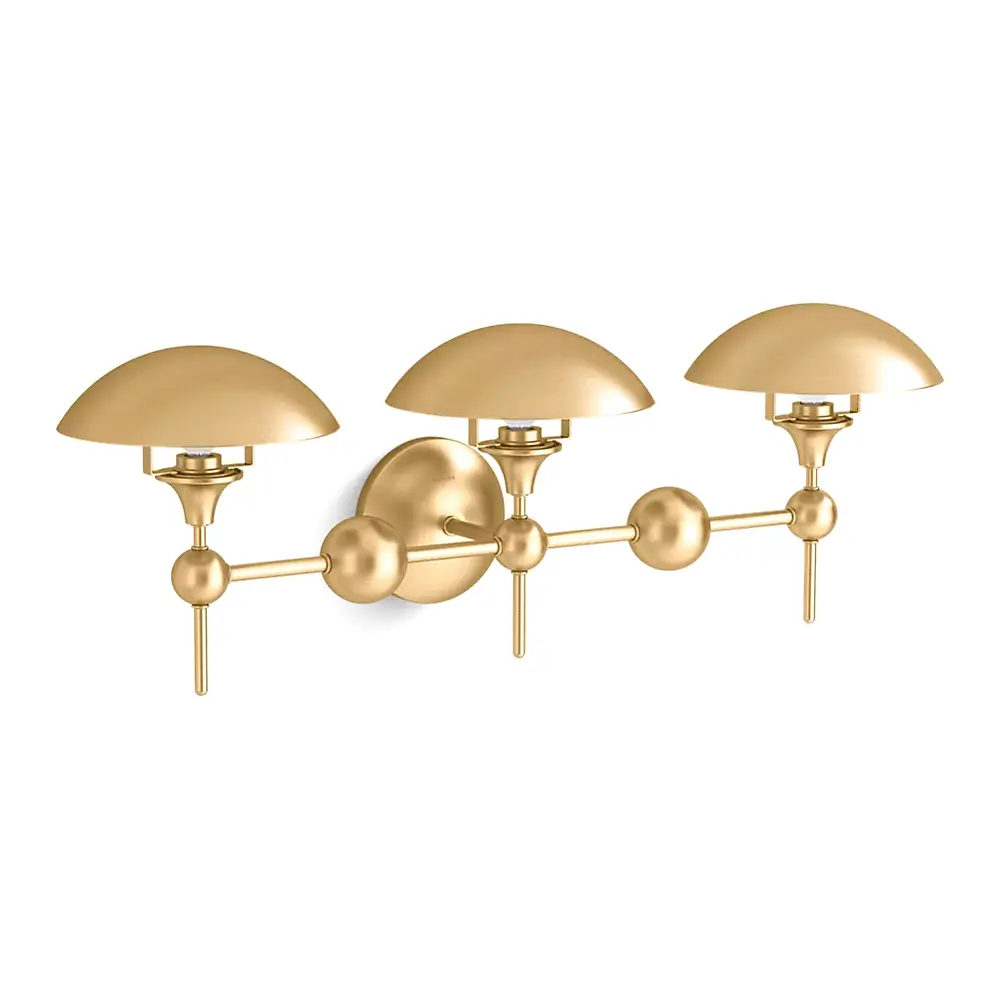 Kohler 27946-SC03-2GL Vorleigh 3 Light Sconce