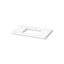 Kohler 28250-EST Quartz 37 Top W/ Rectangle Um Cutout
