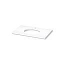 Kohler 28251-EST Quartz 37 Top W/ Oval Um Cutout