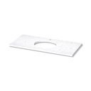 Kohler 28254-EST Quartz 49 Top W/ Oval Um Cutout