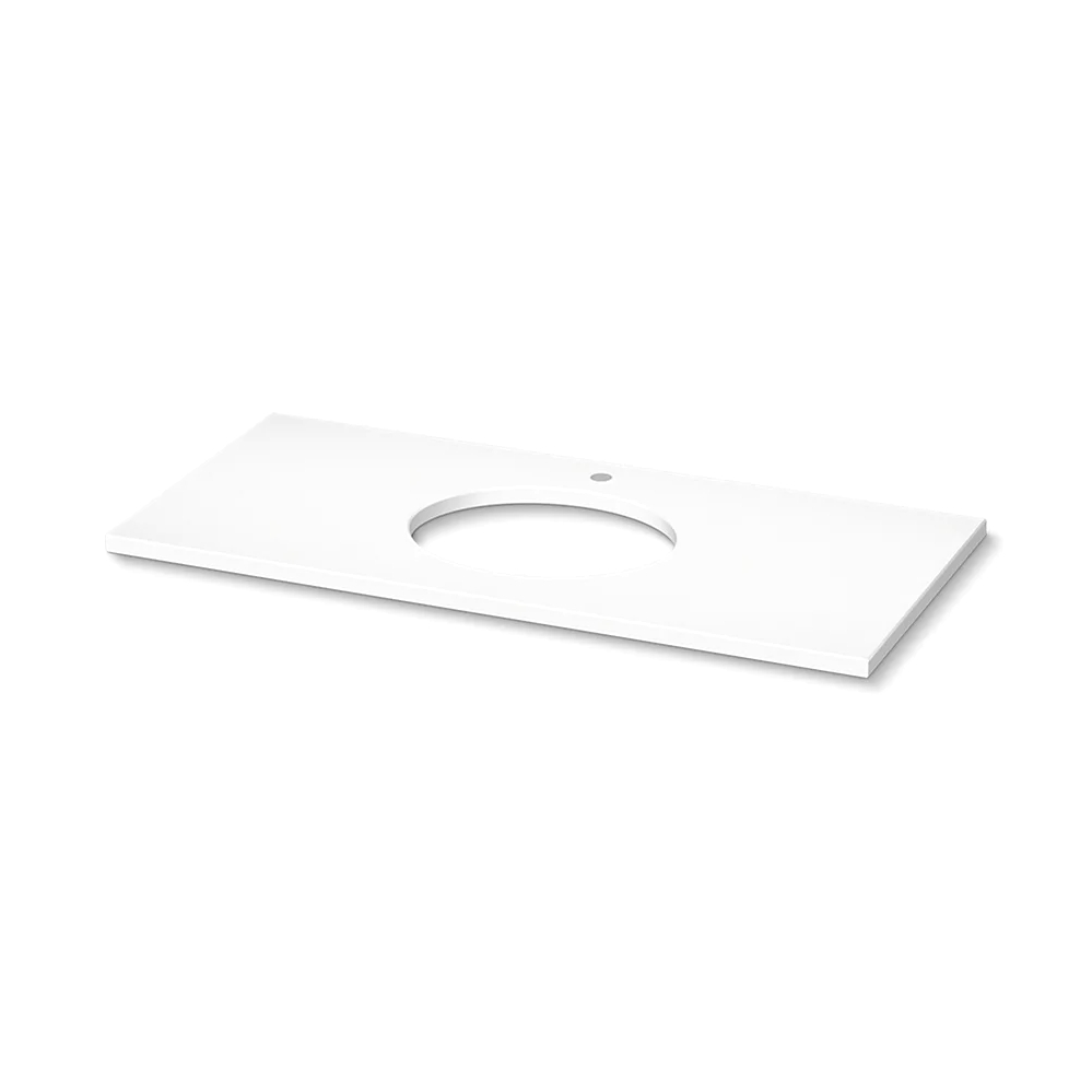 Kohler 28254-MMW Quartz 49 Top W/ Oval Um Cutout