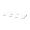 Kohler 28254-MMW Quartz 49 Top W/ Oval Um Cutout