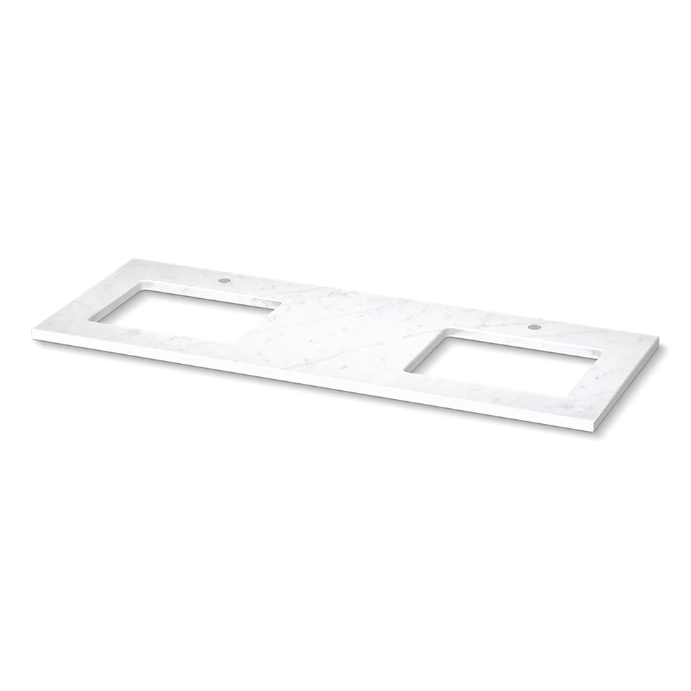 Kohler 28255-EST Quartz 61 Top W/ 2 Rect Um Cutout Ws