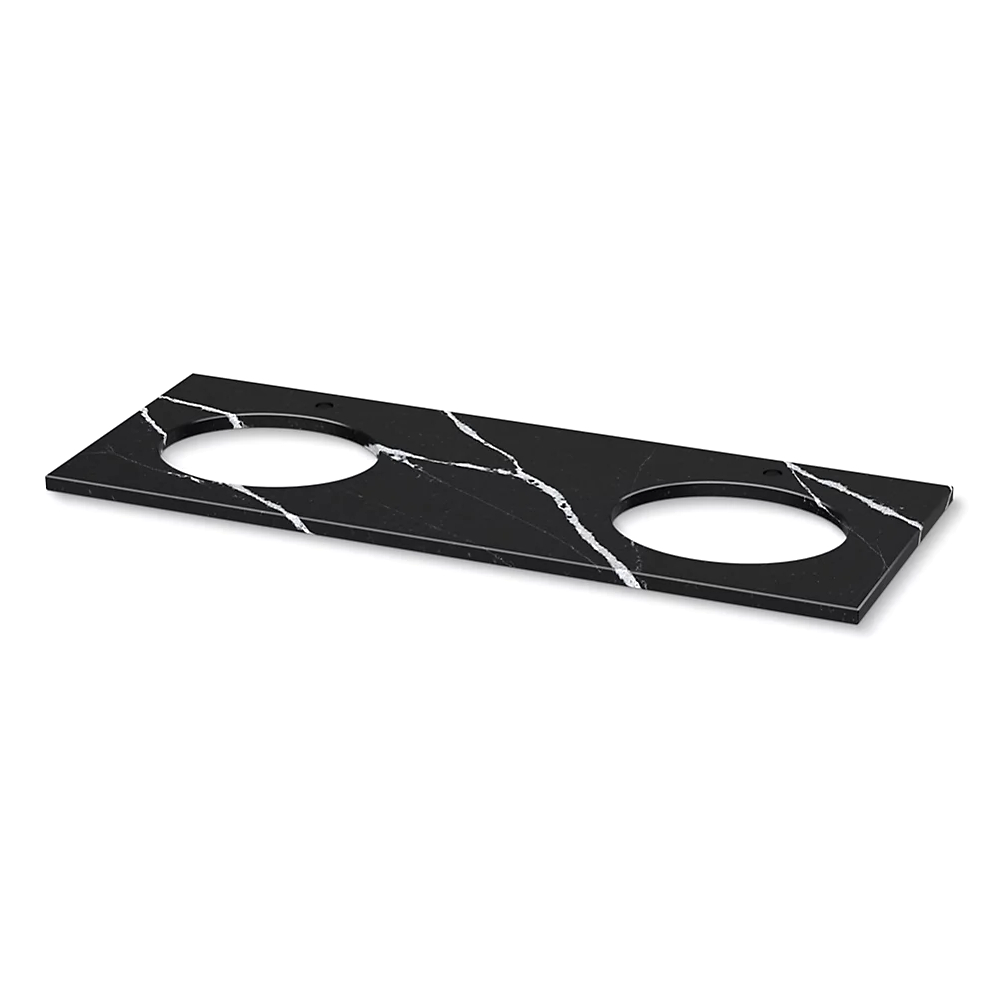 Kohler 28256-EMQ Quartz 61 Top W/ 2 Oval Um Cutout Ws