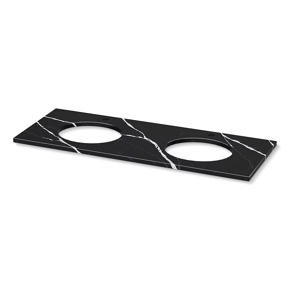 Kohler 28259-EMQ Quartz 61 Top W/ 2 Oval Um Cutout Ns