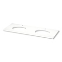 Kohler 28259-MMW Quartz 61 Top W/ 2 Oval Um Cutout Ns